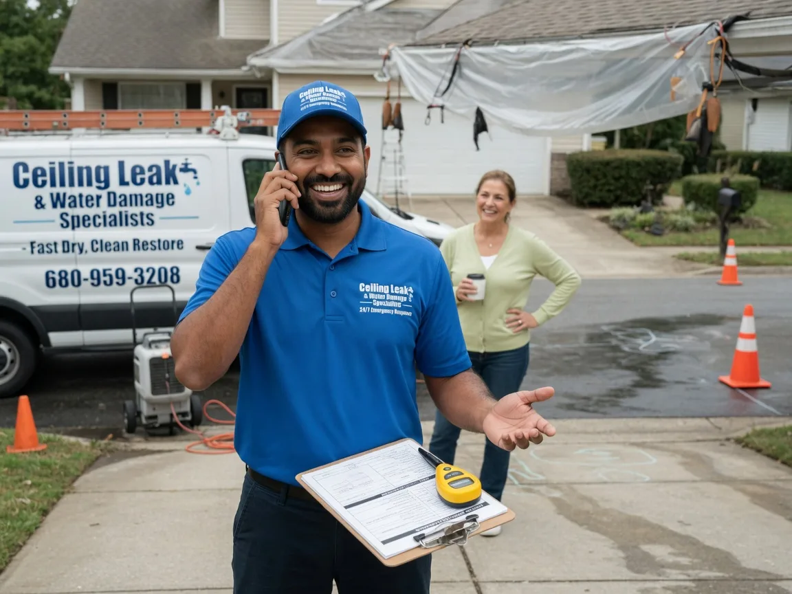 Ceiling Leak Cleanup Jewell, IA FAQs